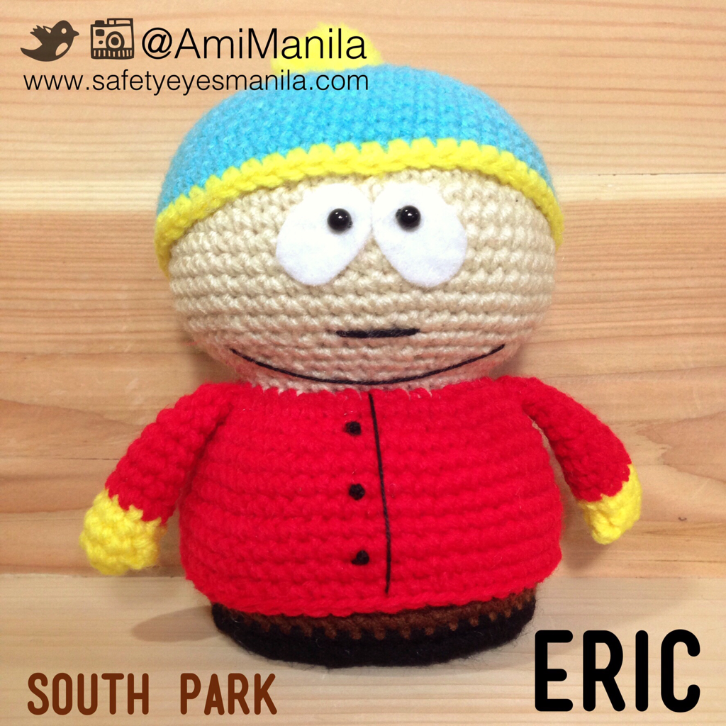 Eric South Park Crochet Amigurumi