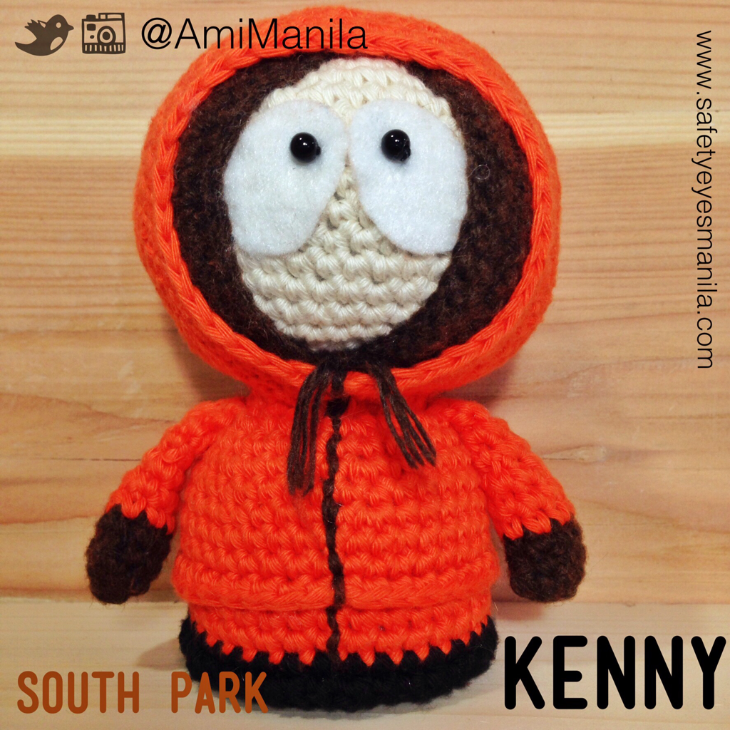 Kenny South Park Crochet Amigurumi